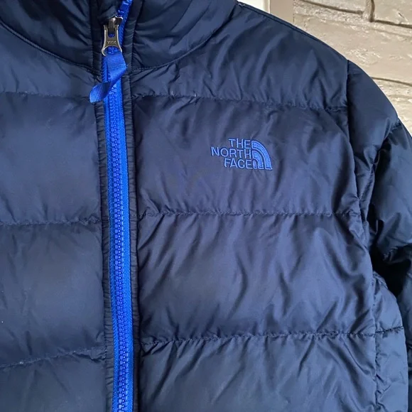The North Face Kids Blue Puffer Jacket 14/16